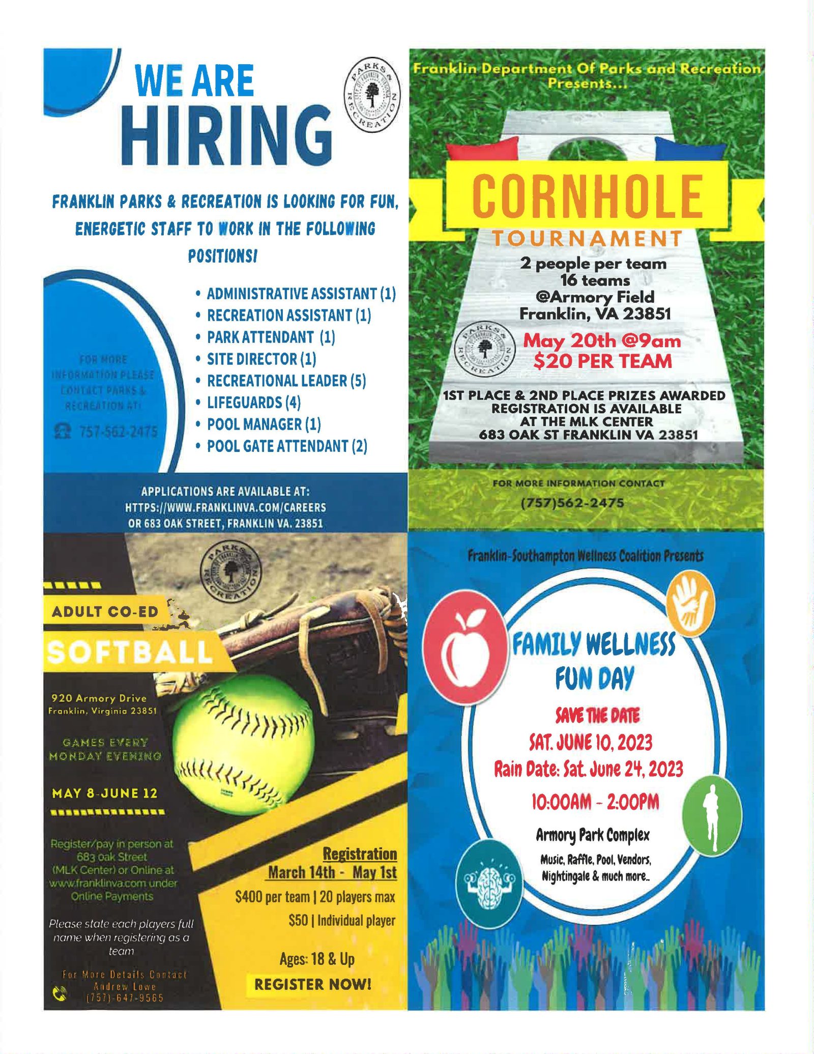 Upcoming Community Events in Franklin! - The Children's Center